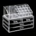 Настольный акриловый органайзер для косметики Cosmetic Storage Box