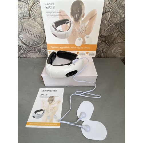 Электростимулятор массажер для шеи физиотерапия Cervical vertebra Neck Massager Электростимулятор массажер для шеи физиотерапия Cervical vertebra Neck Massager