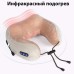 Электрический U-образный массажер Шиацу для плеч, спины, поясницы, бедер и икр для дома и авто Электрический U-образный массажер Шиацу для плеч, спины, поясницы, бедер и икр для дома и авто