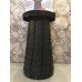 Складной табурет Fexible Stool Чёрный круглый телескопический стул Складной табурет Fexible Stool Чёрный круглый телескопический стул