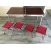 Стол для пикника раскладной усиленный + 4 стула в чемодане