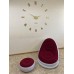 Надувной диван AIR SOFA Надувное велюровое кресло с пуфиком