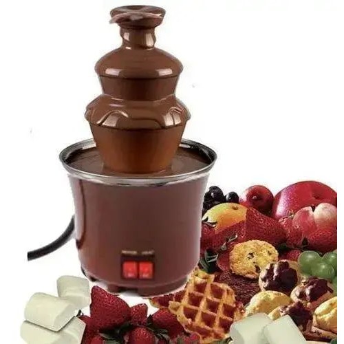 Шоколадный фонтан мини Фондю Mini Chocolate Fondue Fountain