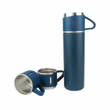 Подарочный набор Vacuum Flask SET вакуумный термос из нержавеющей стали 3 чашки