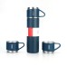 Подарочный набор Vacuum Flask SET вакуумный термос из нержавеющей стали 3 чашки