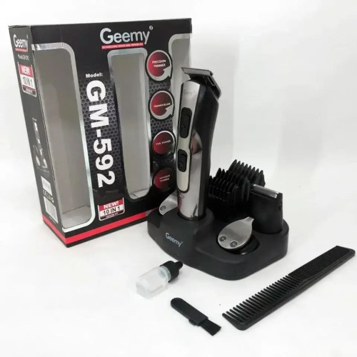 Тример стайлер бритва 5 в 1 Gemei GM-592 Barber hair clippers