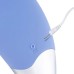 Электрическая щетка-массажер Sonic Facial Brush для чистки лица силиконовая Голубая