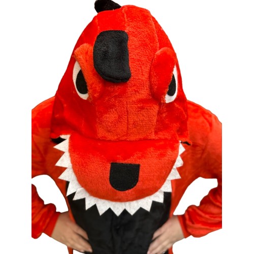 Пижама кигуруми мужская Kigurumi Красный Дракон Пижама кигуруми мужская Kigurumi Красный Дракон