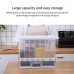 Органайзер для круп с дозатором Assorted Grain Rice Bucket на 6 секций для сыпучих продуктов