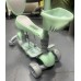 Детский самокат Scooter Smart с родительской ручкой и подножкой Мятный