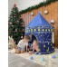 Детская игровая палатка Замок Синяя