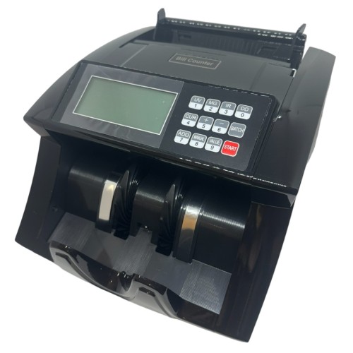 Счетная машинка для денег Bill Counter 2020 LCD дисплей Черная