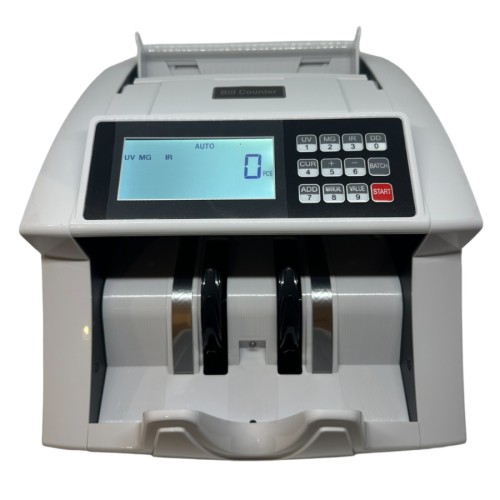 Счетная машинка для денег Bill Counter 2020 LCD дисплей Серая Счетная машинка для денег Bill Counter 2020 LCD дисплей Серая
