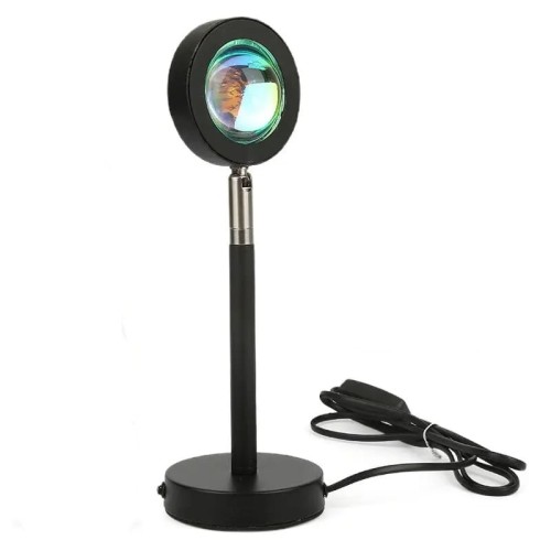 Светильник проекционный Sunset Lamp RGB с USB 16 цветов рассвета и заката с пультом Светильник проекционный Sunset Lamp RGB с USB 16 цветов рассвета и заката с пультом
