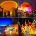Светильник проекционный Sunset Lamp RGB с USB 16 цветов рассвета и заката с пультом Светильник проекционный Sunset Lamp RGB с USB 16 цветов рассвета и заката с пультом
