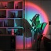Светильник проекционный Sunset Lamp RGB с USB 16 цветов рассвета и заката с пультом Светильник проекционный Sunset Lamp RGB с USB 16 цветов рассвета и заката с пультом