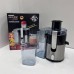 Соковыжималка Zepline ZP-099 3000W 3 скорости Серебристая с черным