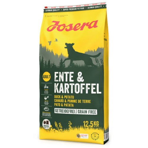 Сухой корм для собак Josera Ente & Kartoffel 12,5 кг беззерновой для взрослых собак Сухой корм для собак Josera Ente & Kartoffel 12,5 кг беззерновой для взрослых собак