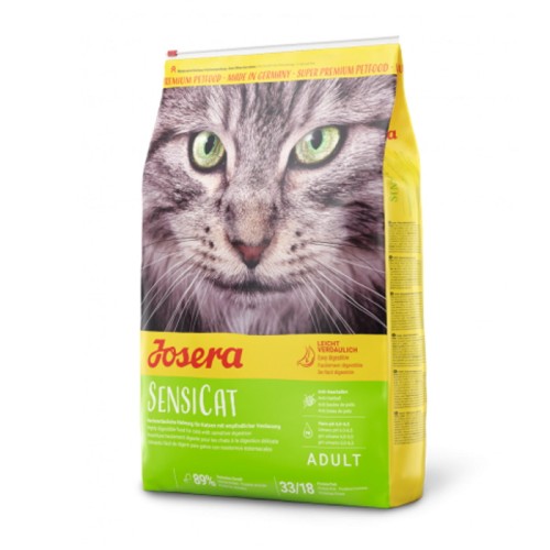 Сухой корм для кошек Josera SensiCat 10 кг диетический для взрослых кошек с чувствительным пищеварением