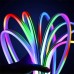 Гибкая светодиодная неоновая лента RGB 5м с Wi-Fi синхронизацией музыки 12-24В 84 светодиодов 5м приложение пульт