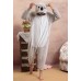 Пижама кигуруми женская Kigurumi Коала Светло серая