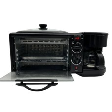 Многофункциональная духовка настольная 3в1 Zepline ZP-116 4500W Электрическая печь Кофеварка Гриль