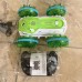 Трюковая машинка перевертыш на радиоуправлении Remote control car 1841-2 LED USB Зеленая