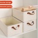 Коробка органайзер для одежды Storage Box 20x25x36 Бежевая