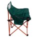 Складное туристическое кемпинговое кресло Camping Chair с чехлом Зеленое Складное туристическое кемпинговое кресло Camping Chair с чехлом Зеленое