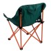 Складное туристическое кемпинговое кресло Camping Chair с чехлом Зеленое Складное туристическое кемпинговое кресло Camping Chair с чехлом Зеленое