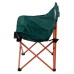 Складное туристическое кемпинговое кресло Camping Chair с чехлом Зеленое Складное туристическое кемпинговое кресло Camping Chair с чехлом Зеленое